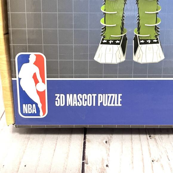 NIB Foco Pzlz Stuff NBA Magic Mascot 3D Mascot Puzzle 86 Pieces - Picture 3 of 5